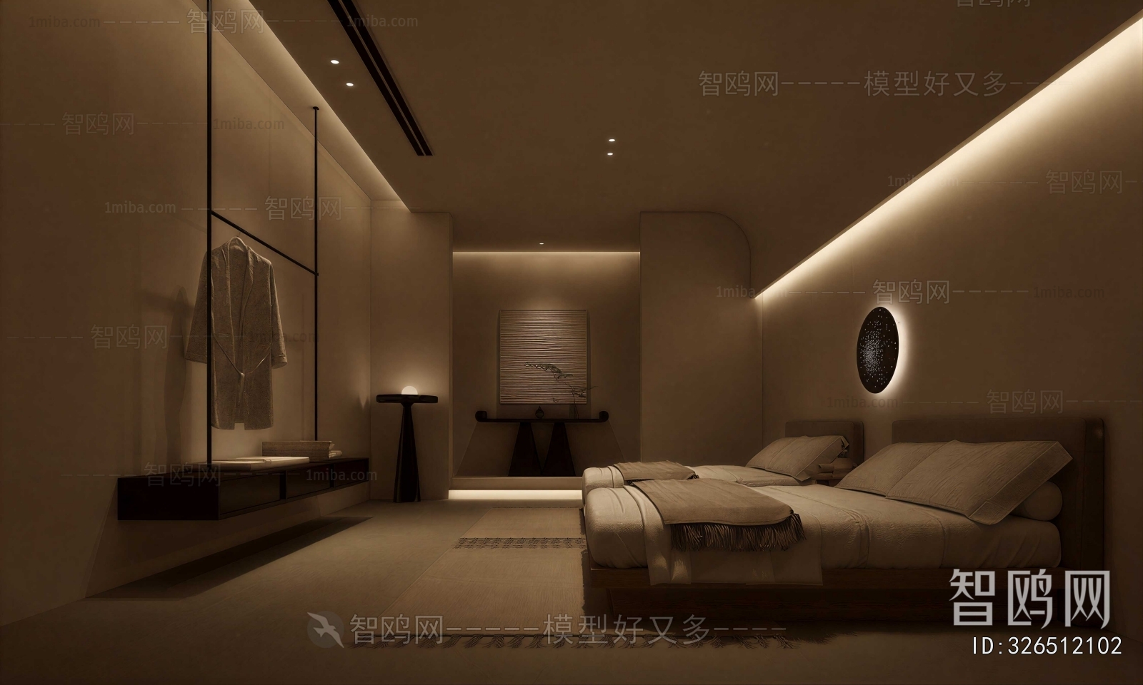 Modern Guest Room