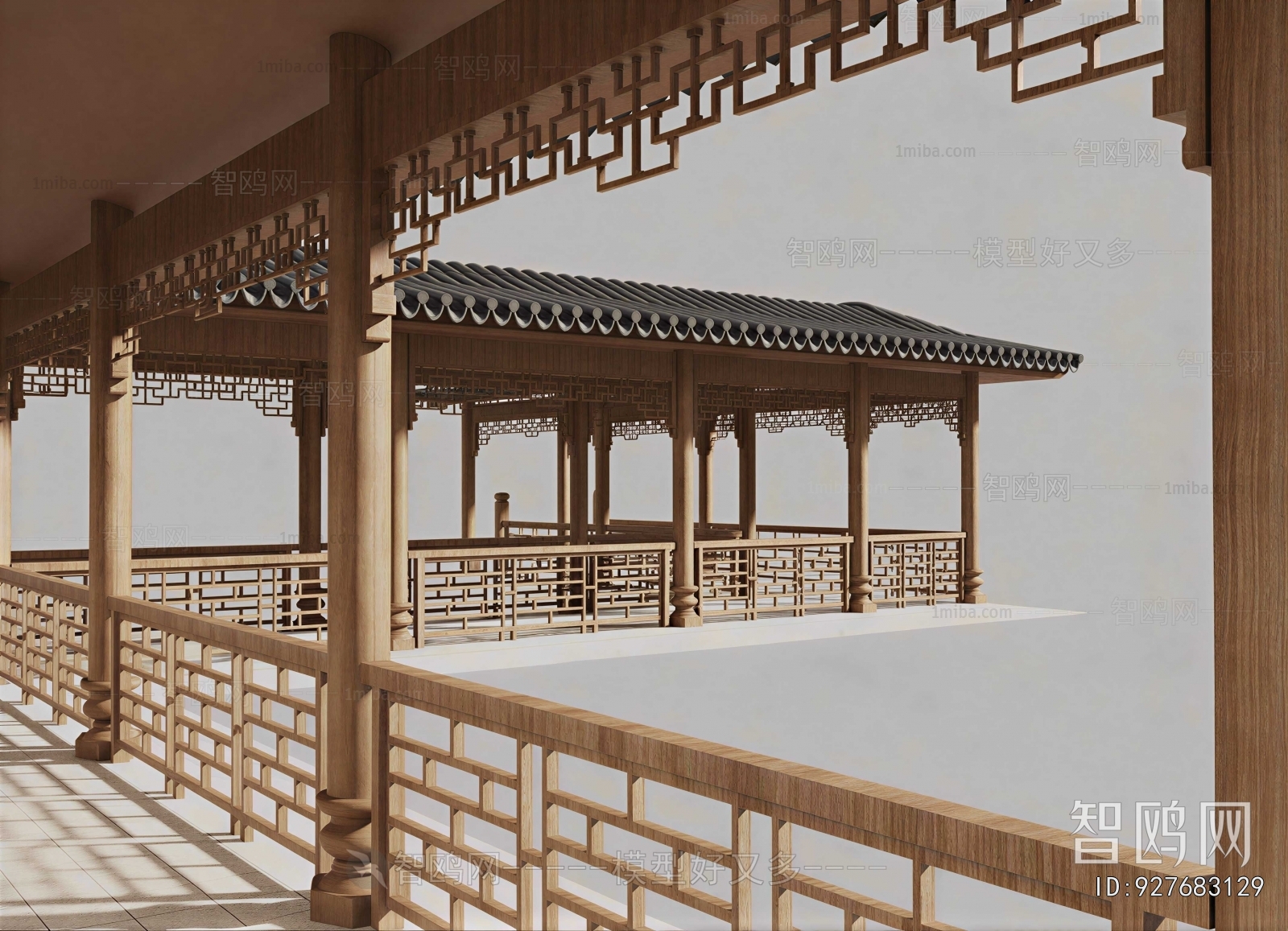 New Chinese Style Gallery Frame