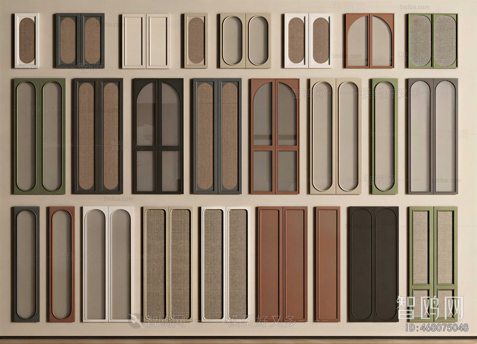 Modern Door Panel