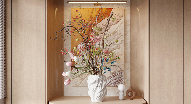 现代花瓶花艺-3279152