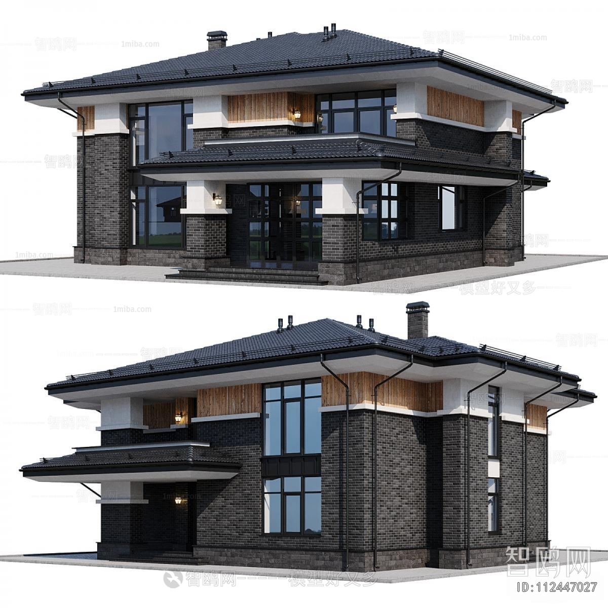 Simple European Style Detached Villa