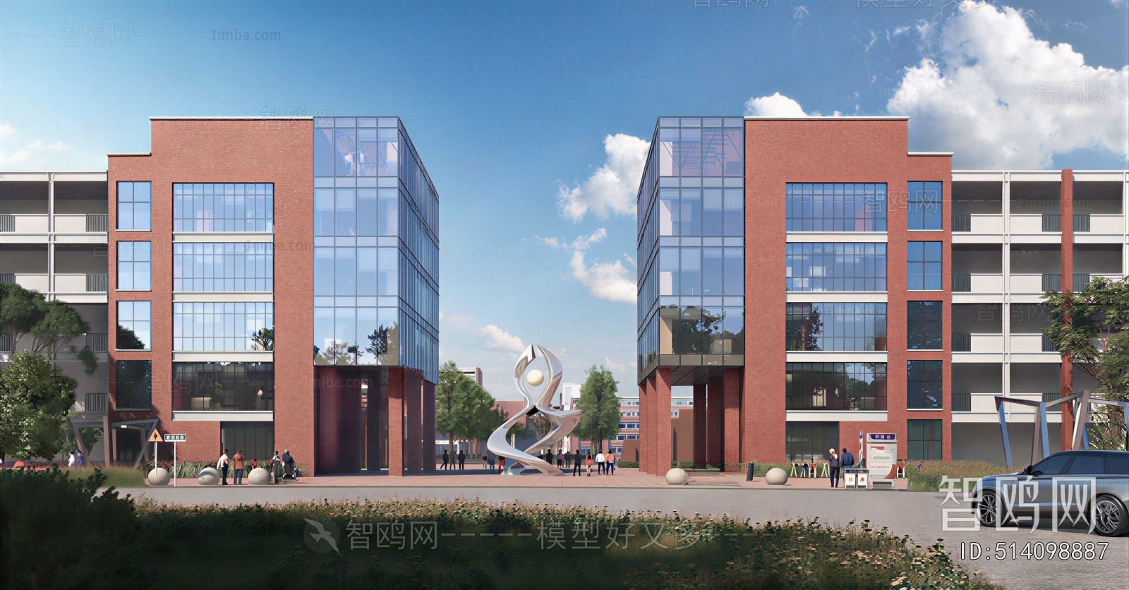 Modern Building Appearance