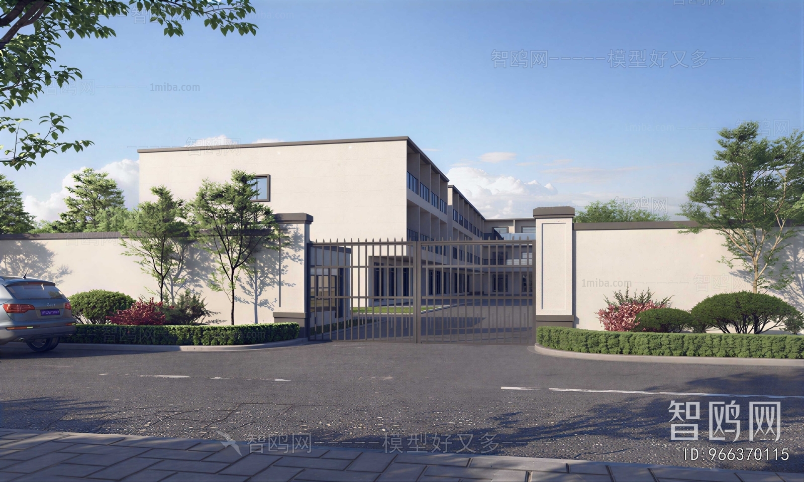 Modern Appearance Of Commercial Building