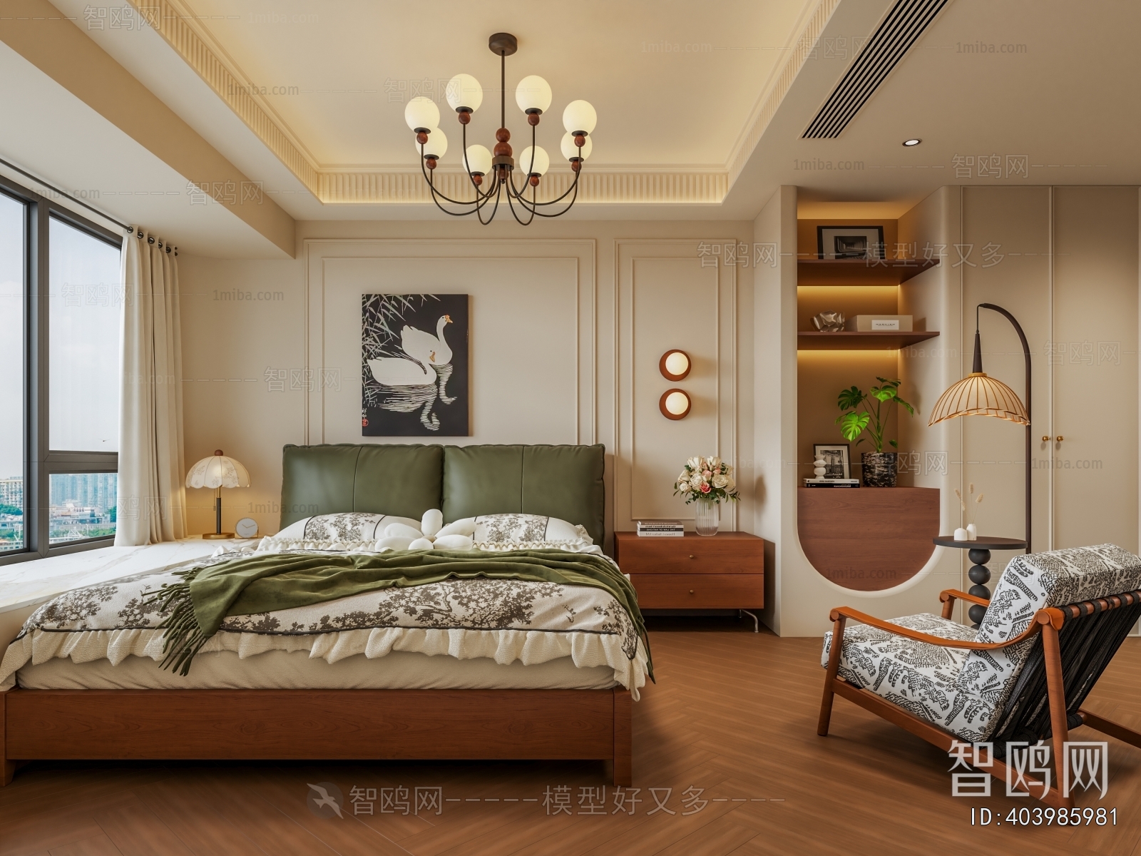 French Style Bedroom