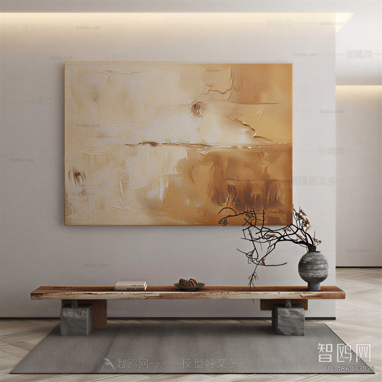 Wabi-sabi Style Painting