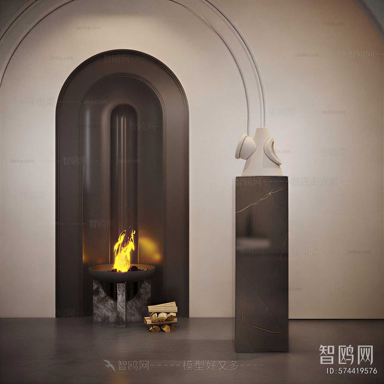 Modern Fireplace