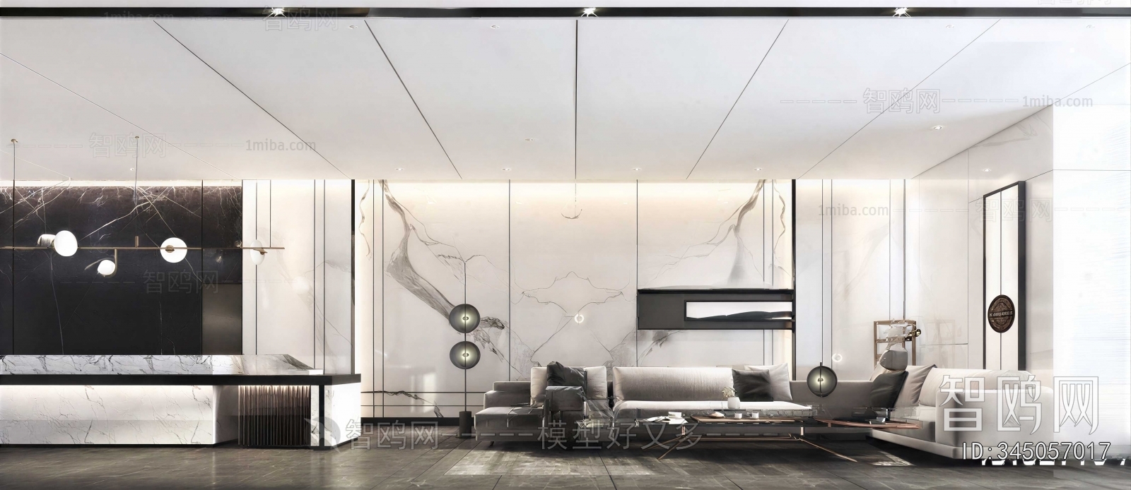 New Chinese Style Reception Area