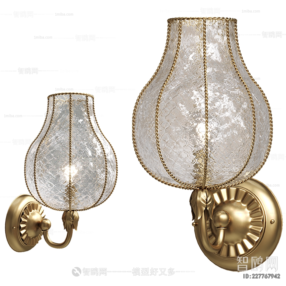 Simple European Style Wall Lamp