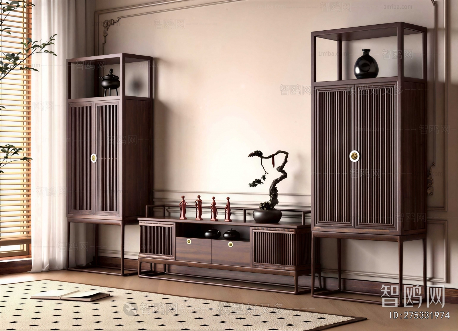 New Chinese Style Antique Rack