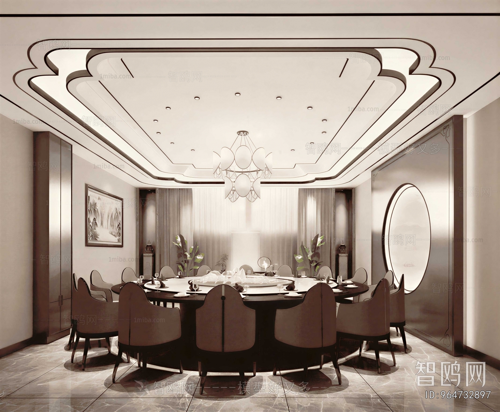 New Chinese Style Restaurant Box