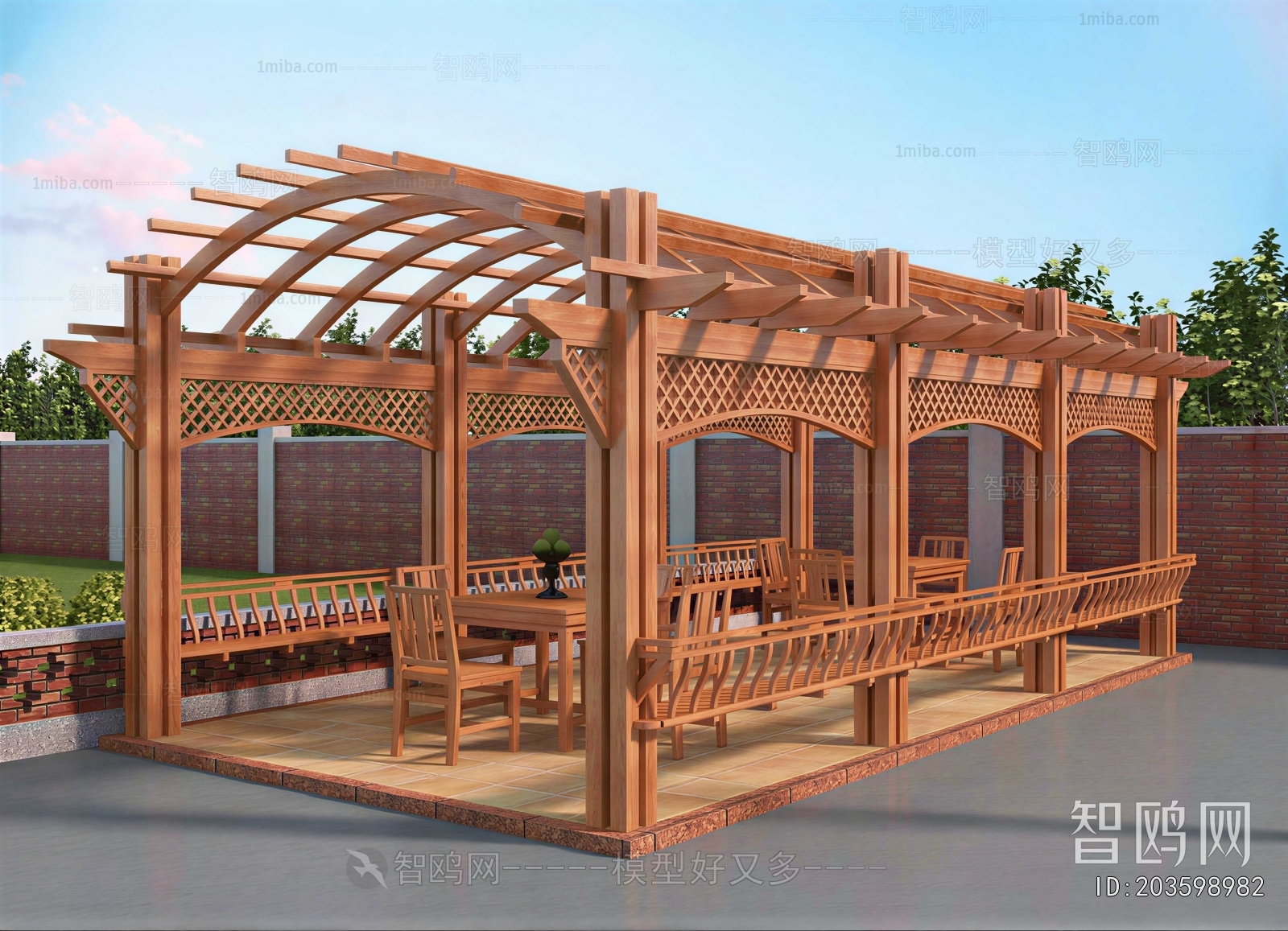 New Chinese Style Gallery Frame