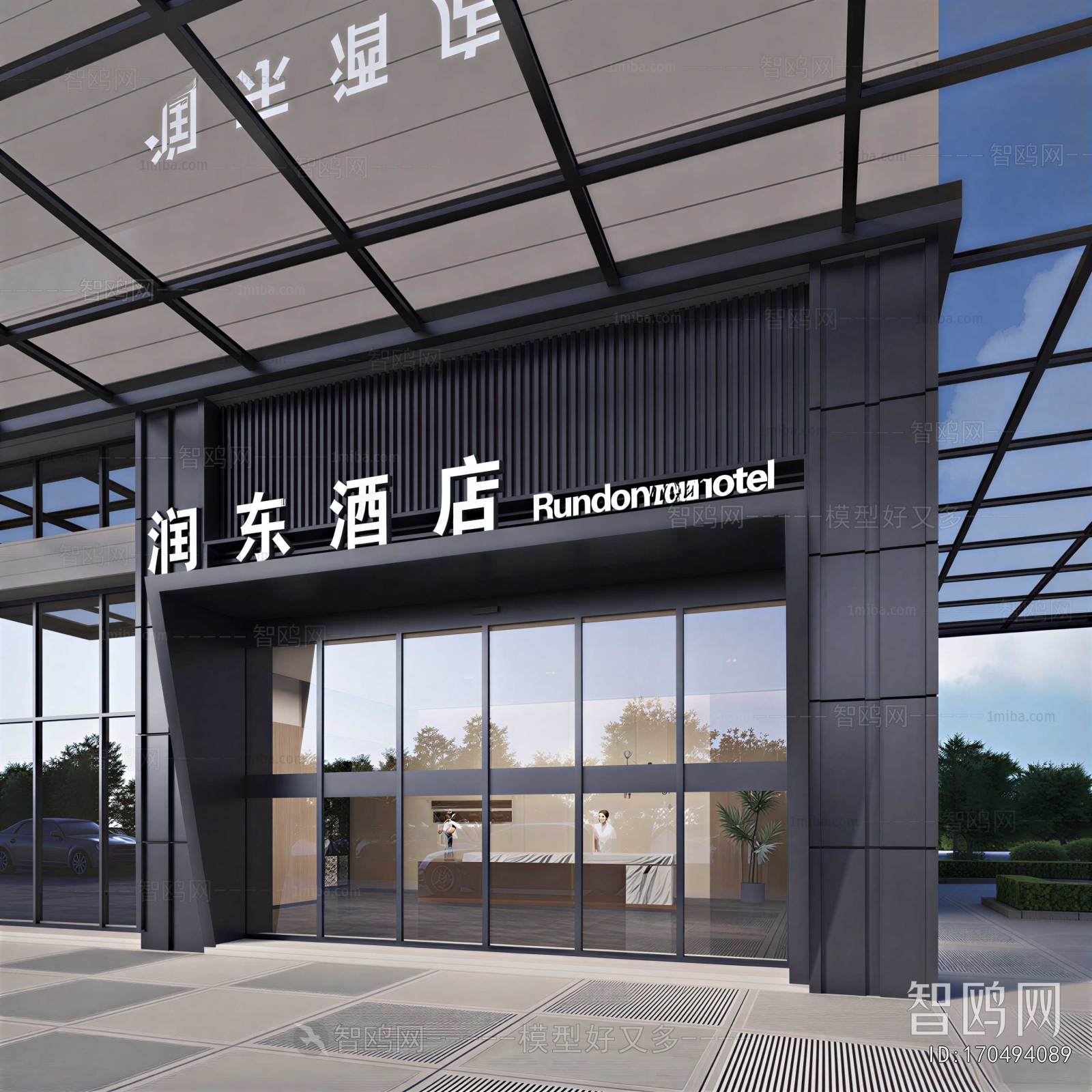New Chinese Style Facade Element