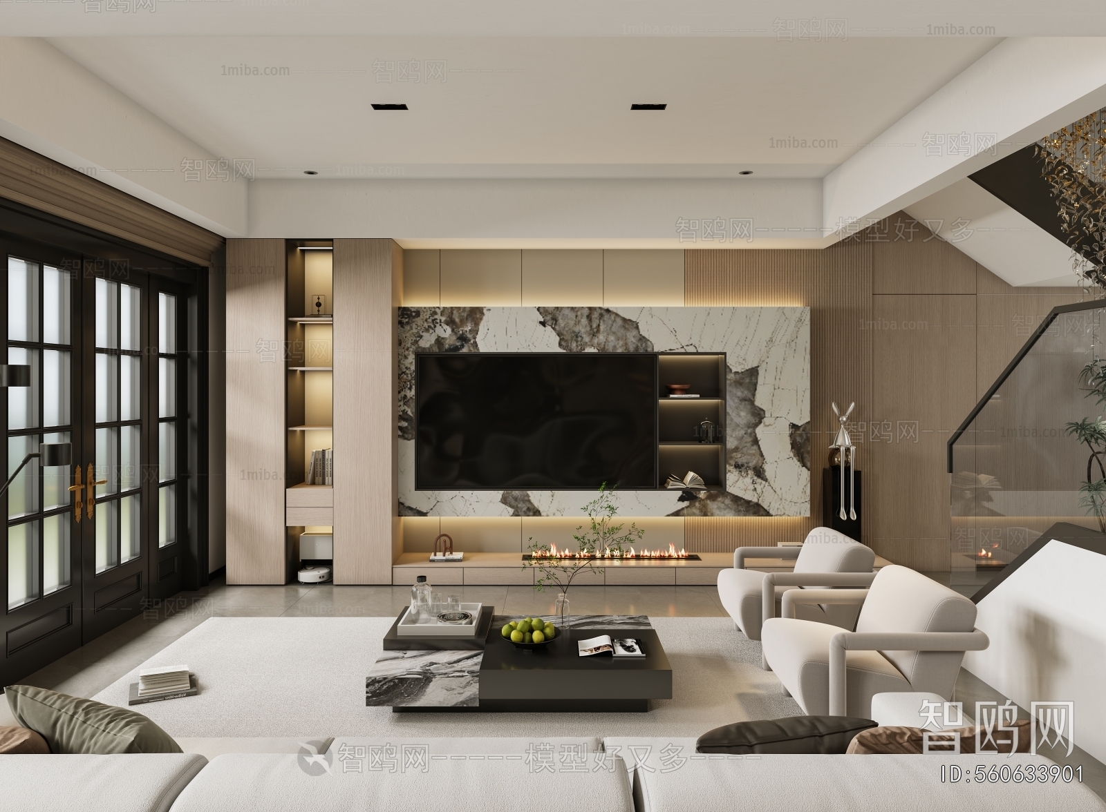 Modern A Living Room