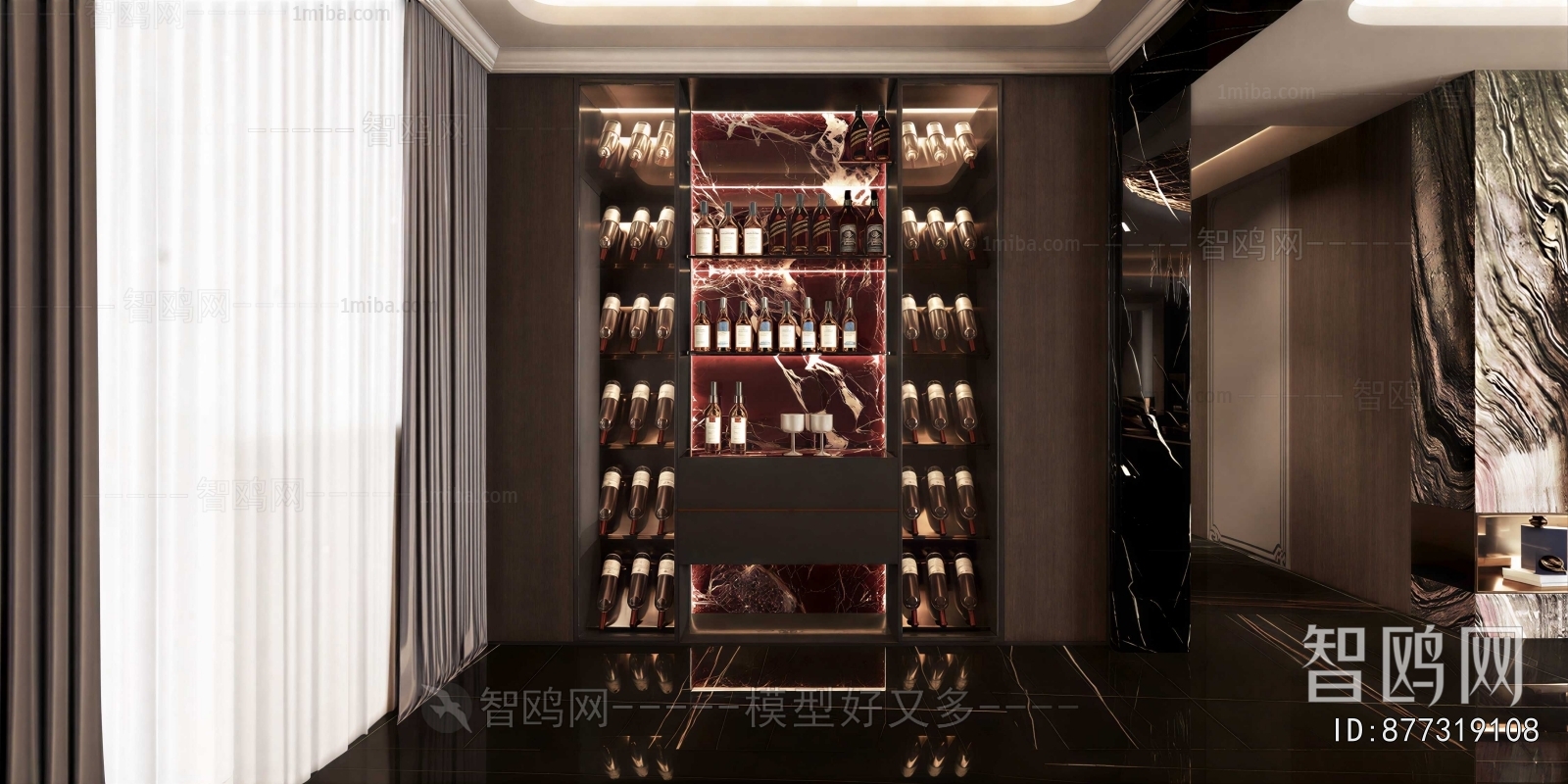 Modern Wine Cabinet