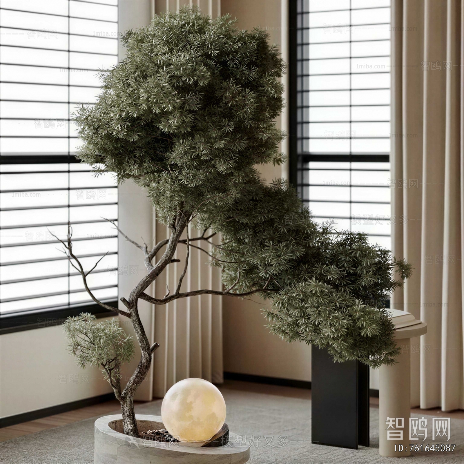 New Chinese Style Plant Landscaping