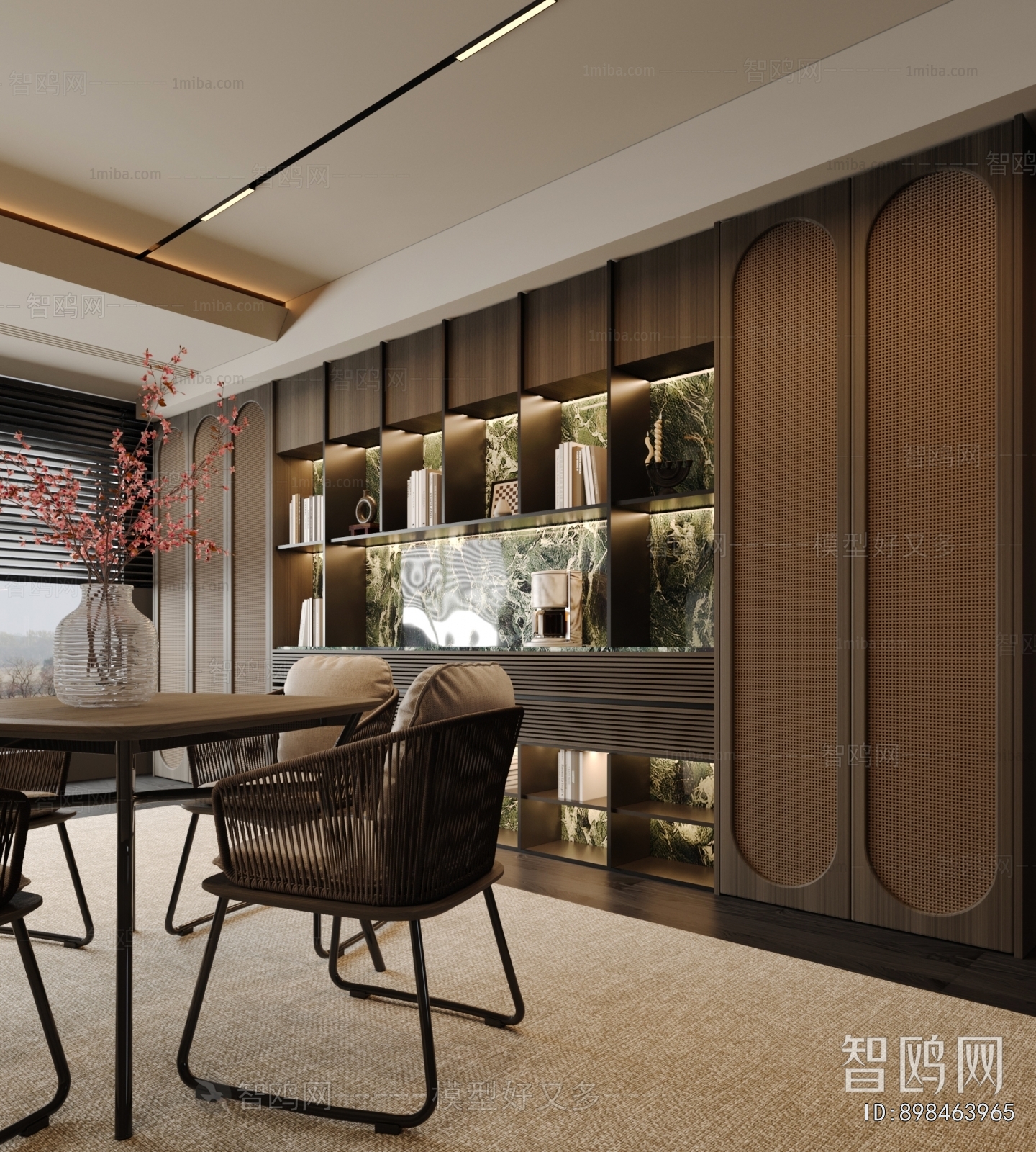 New Chinese Style Dining Room