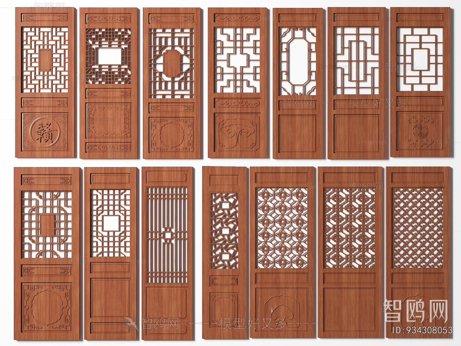 New Chinese Style Chinese Style Door