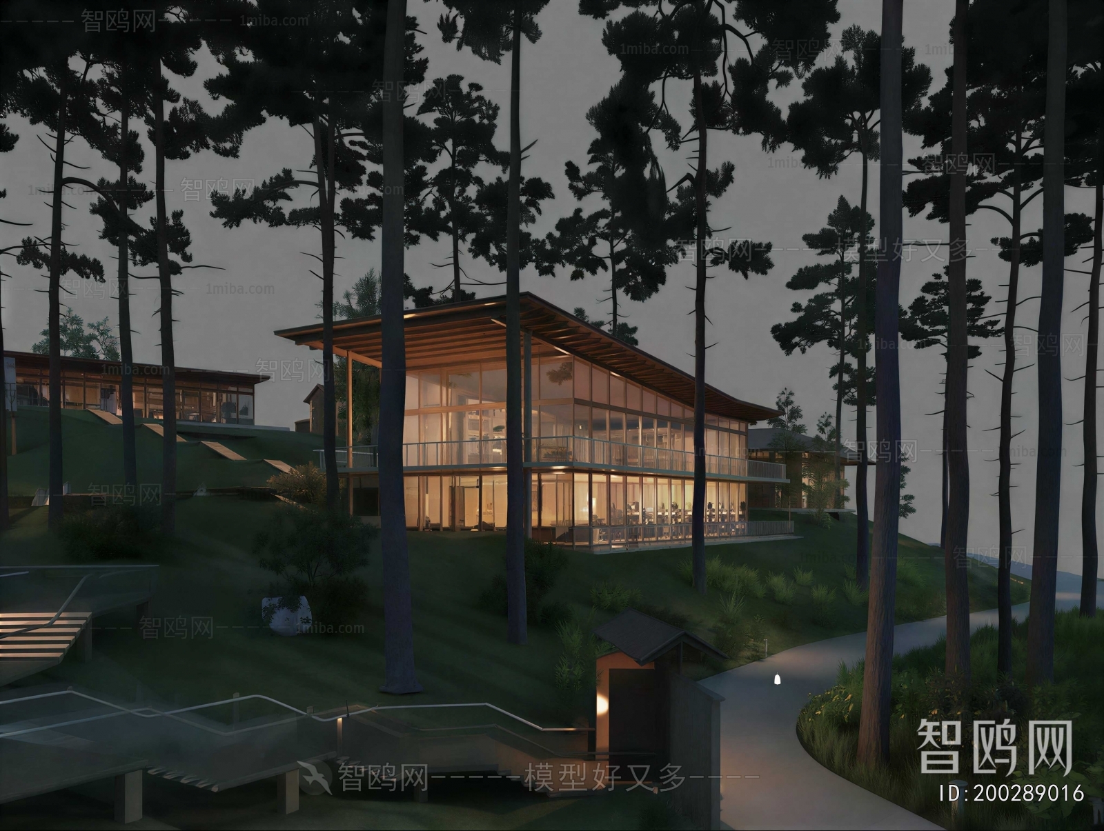 Modern Appearance Of Commercial Building