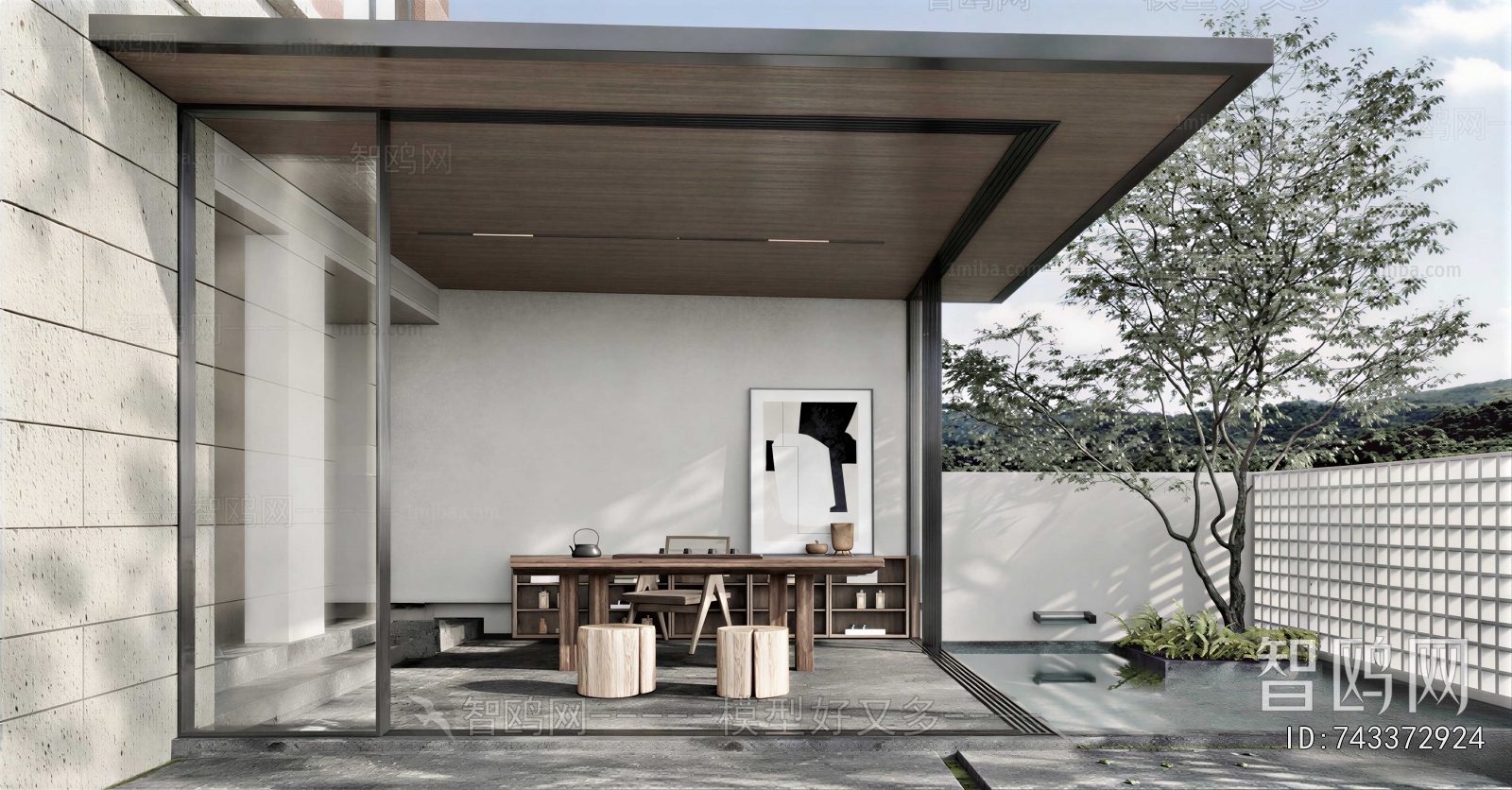New Chinese Style Tea House