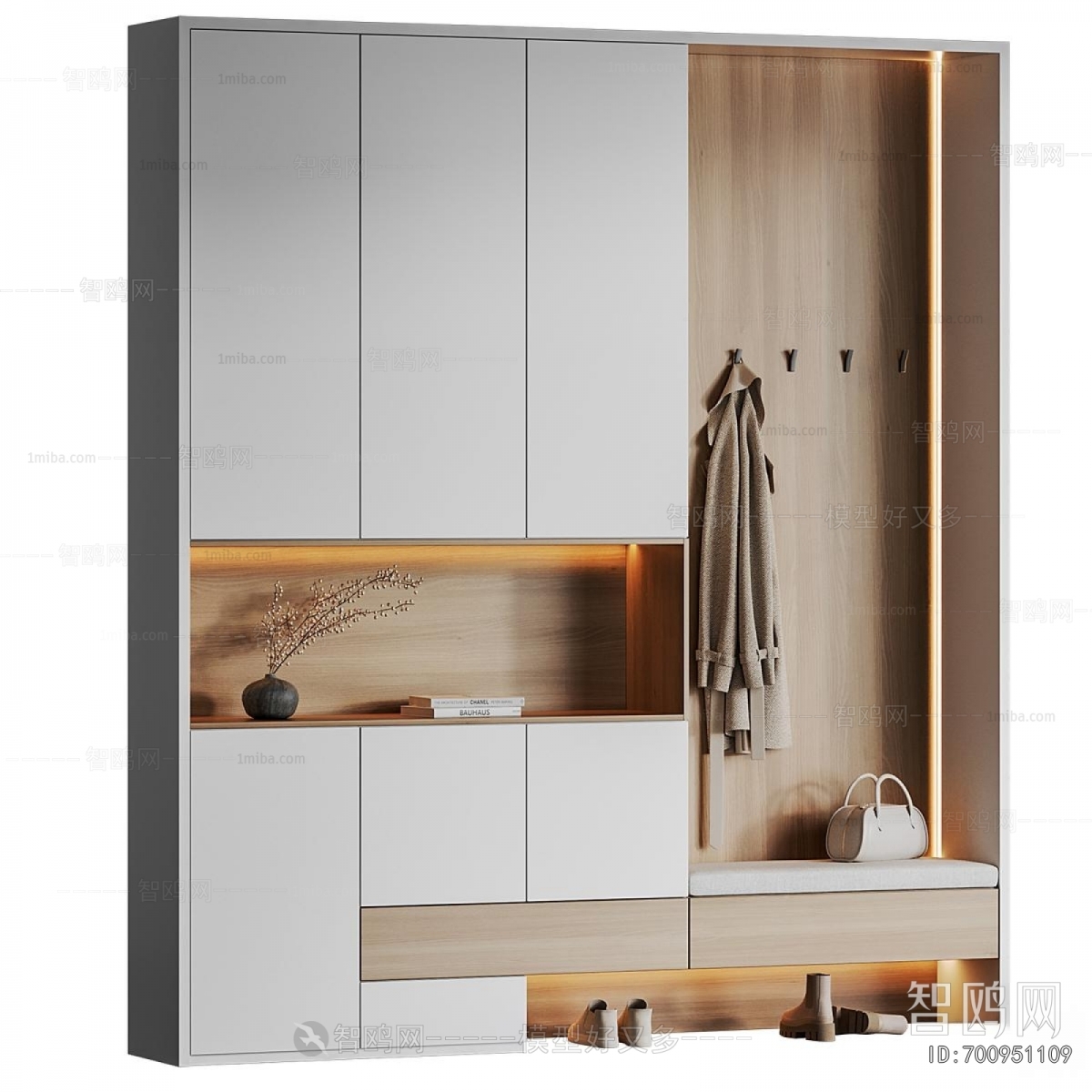 Modern Shoe Cabinet