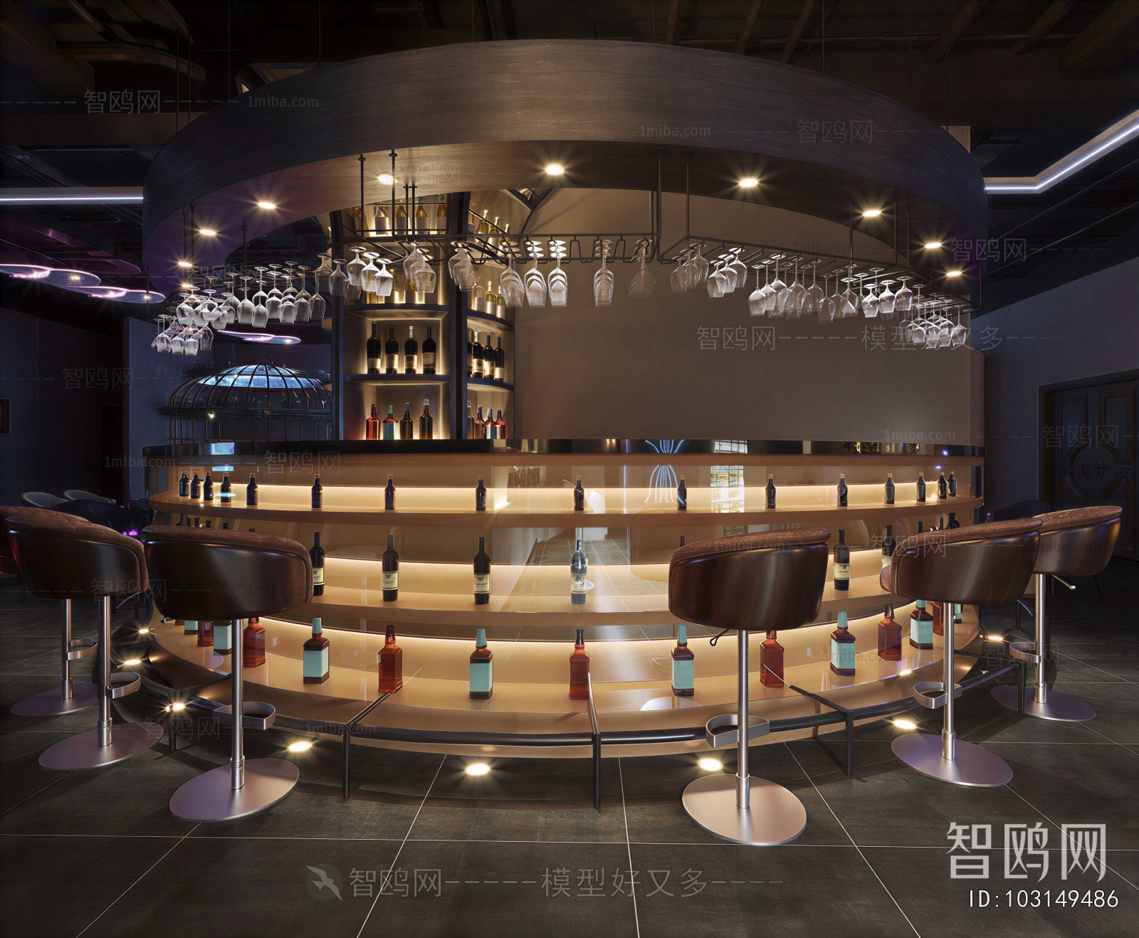 Industrial Style Bar