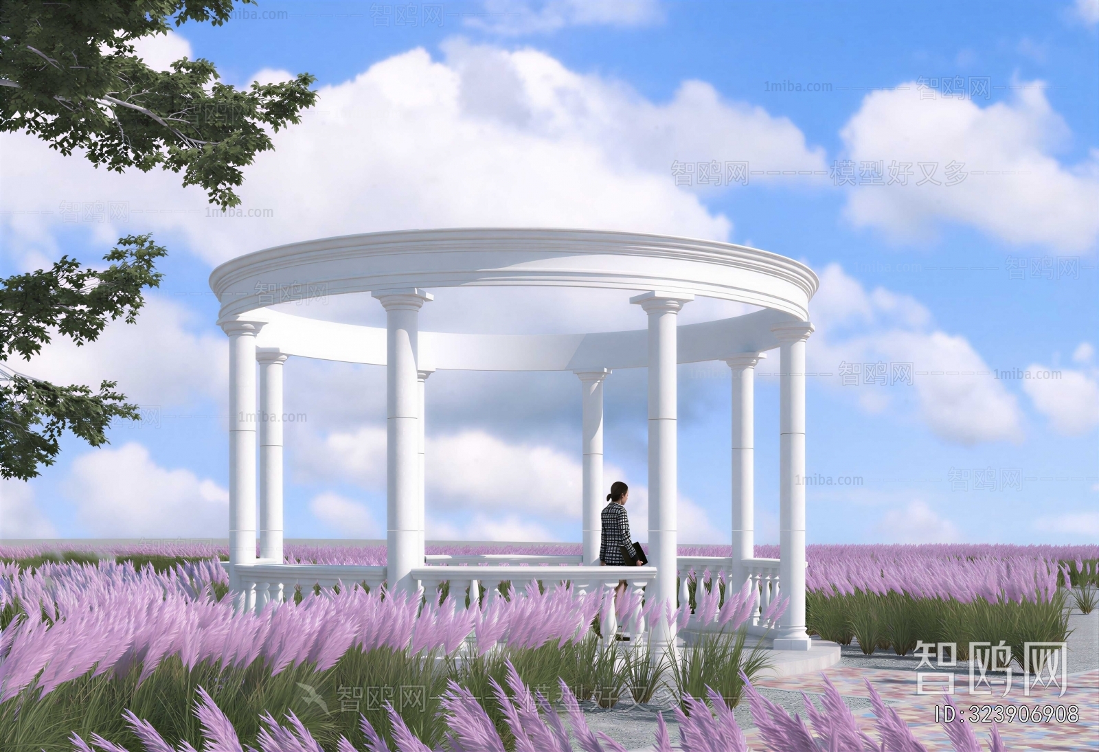 Simple European Style Pavilion