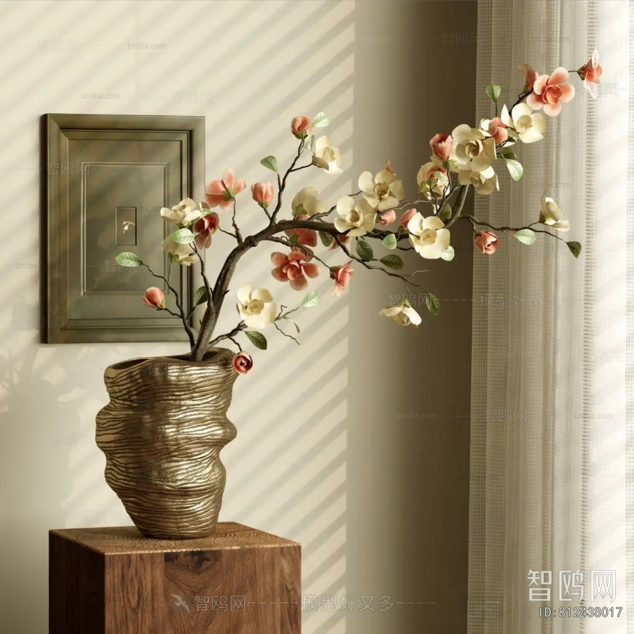 New Chinese Style Flower Arrangement