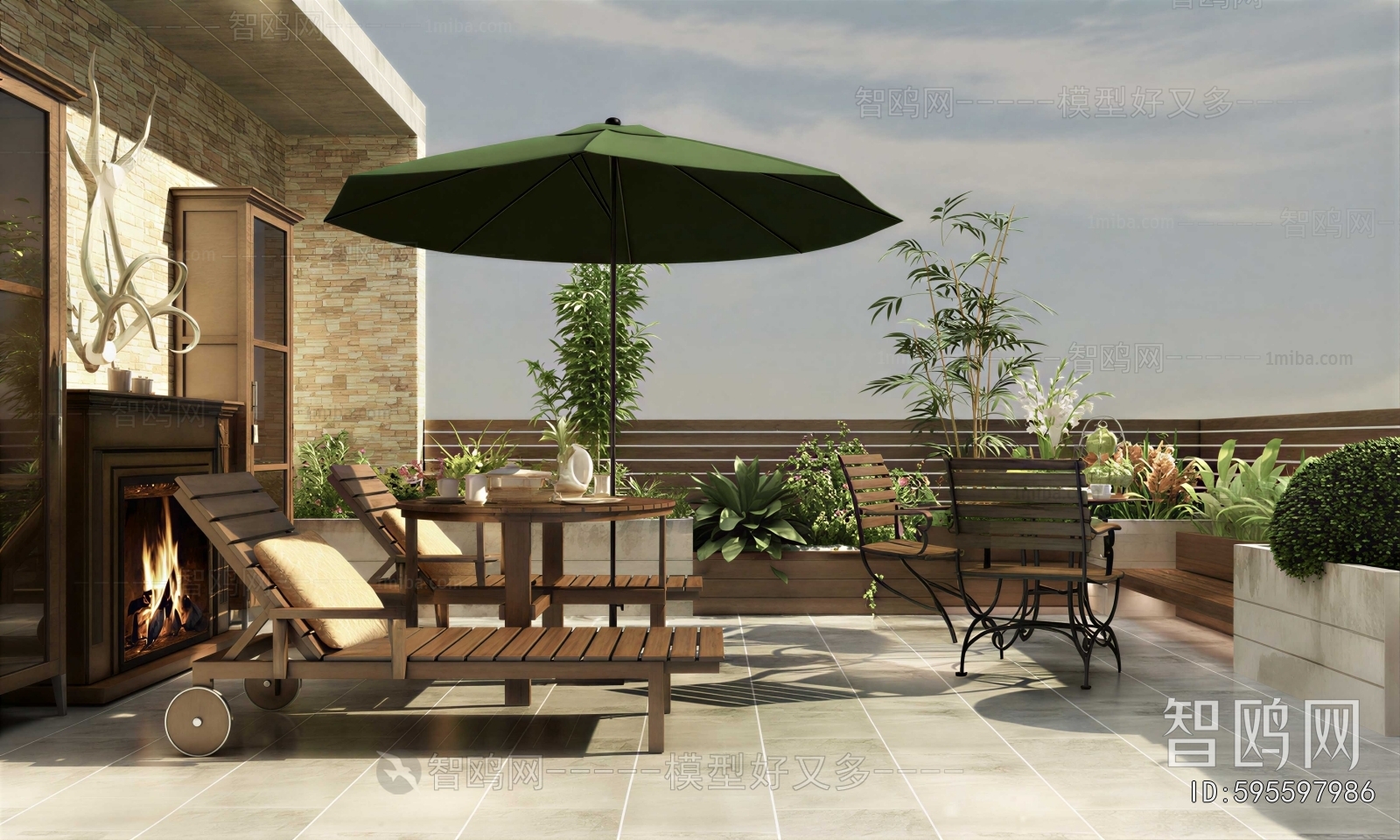 Modern Terrace