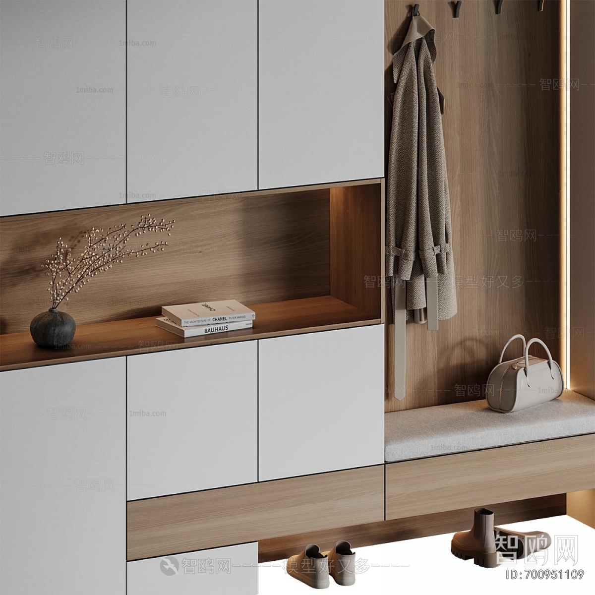 Modern Shoe Cabinet