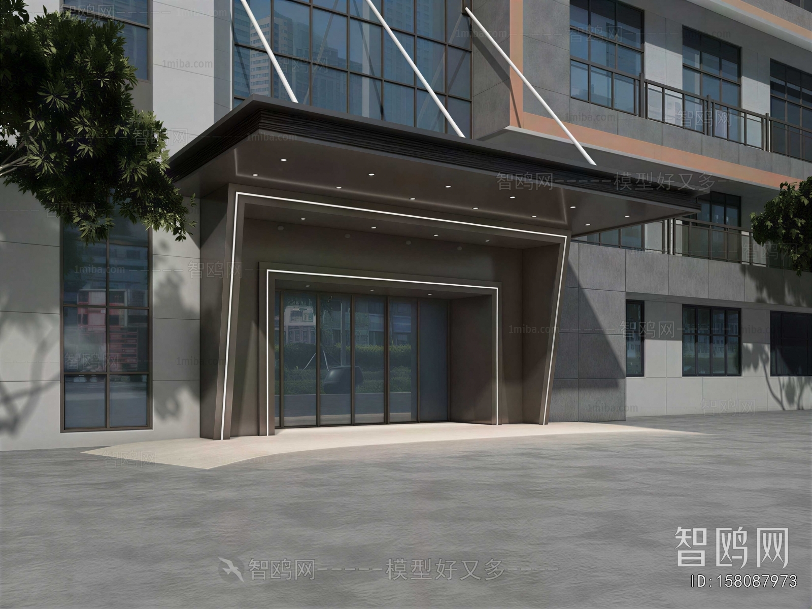 Modern Facade Element