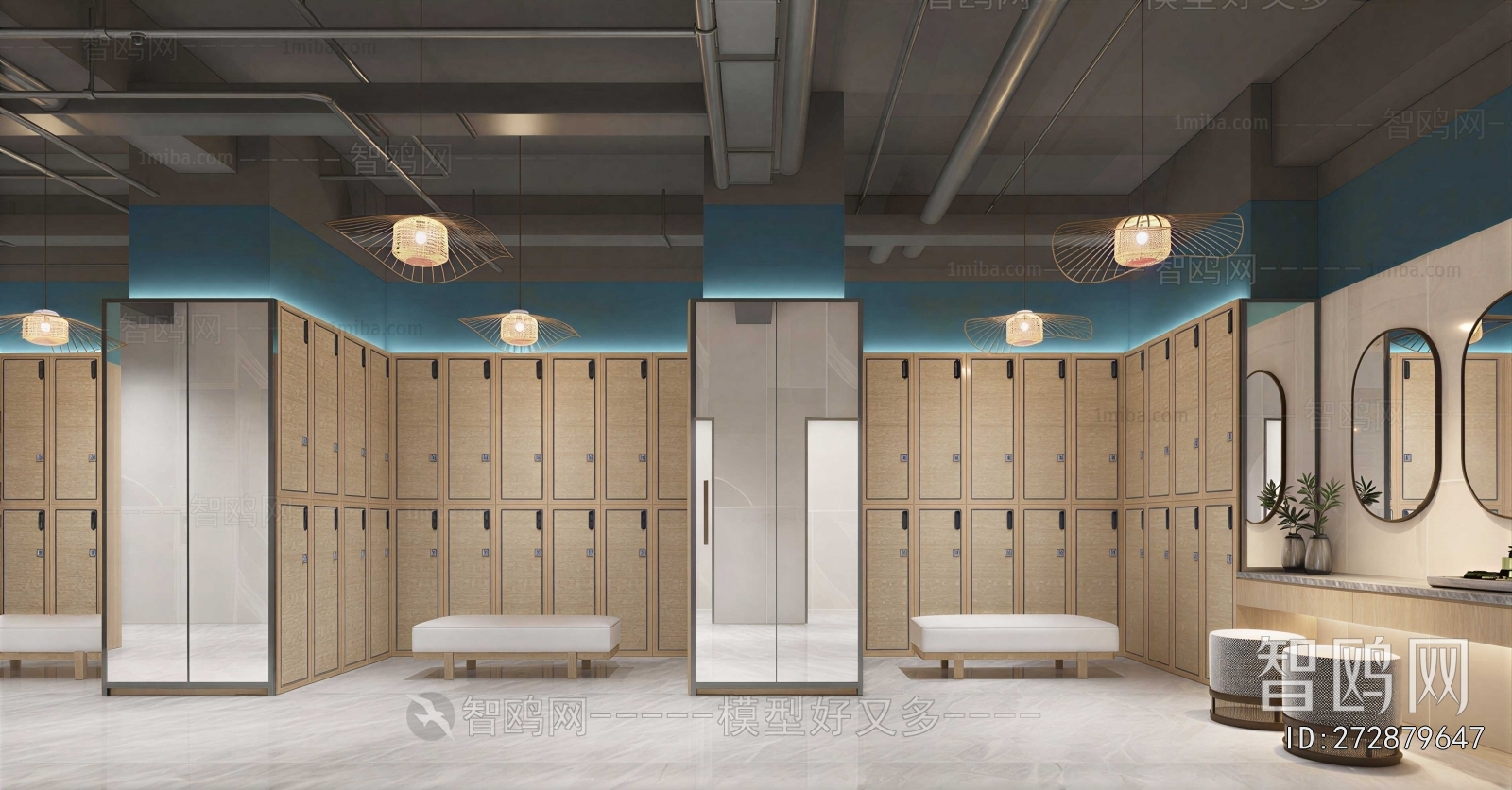 Modern Changing Room