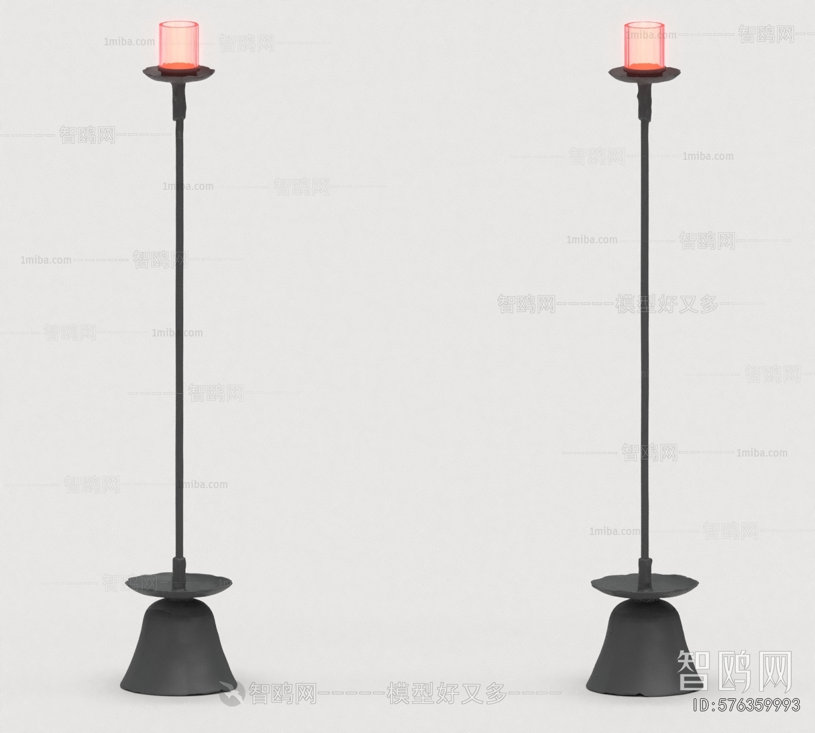 Industrial Style Floor Lamp