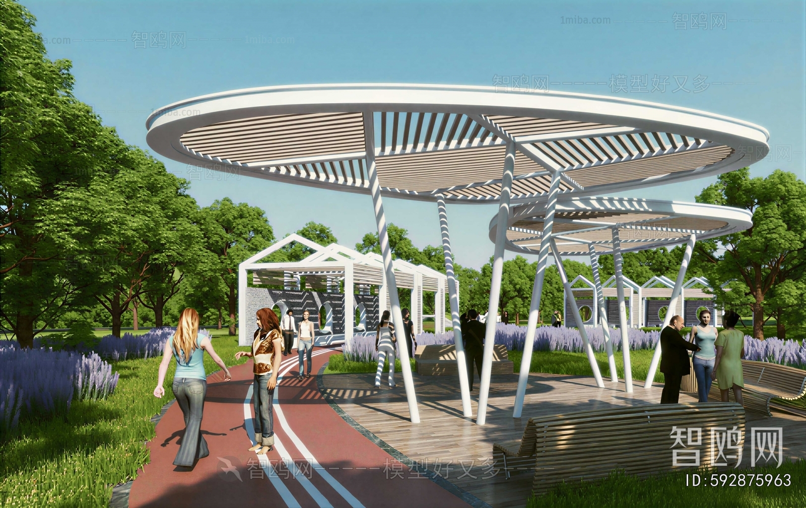 Modern Landscape