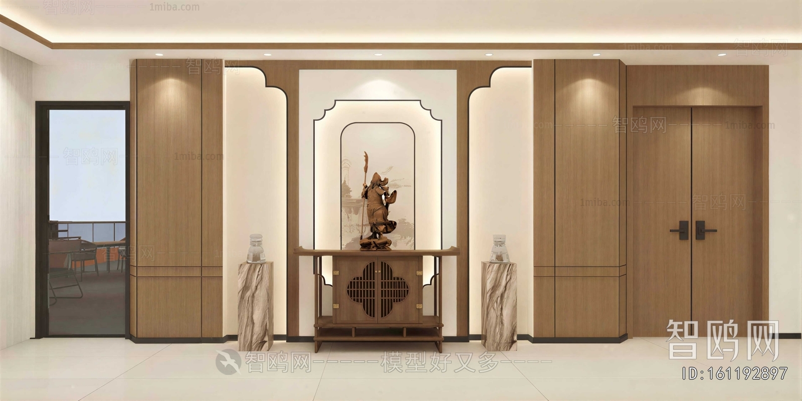 New Chinese Style Buddhist Niche