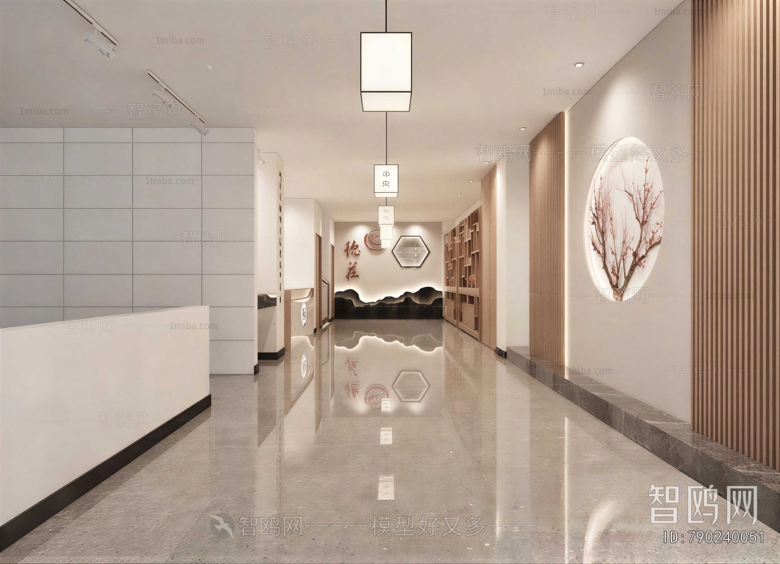 Modern Corridor/elevator Hall