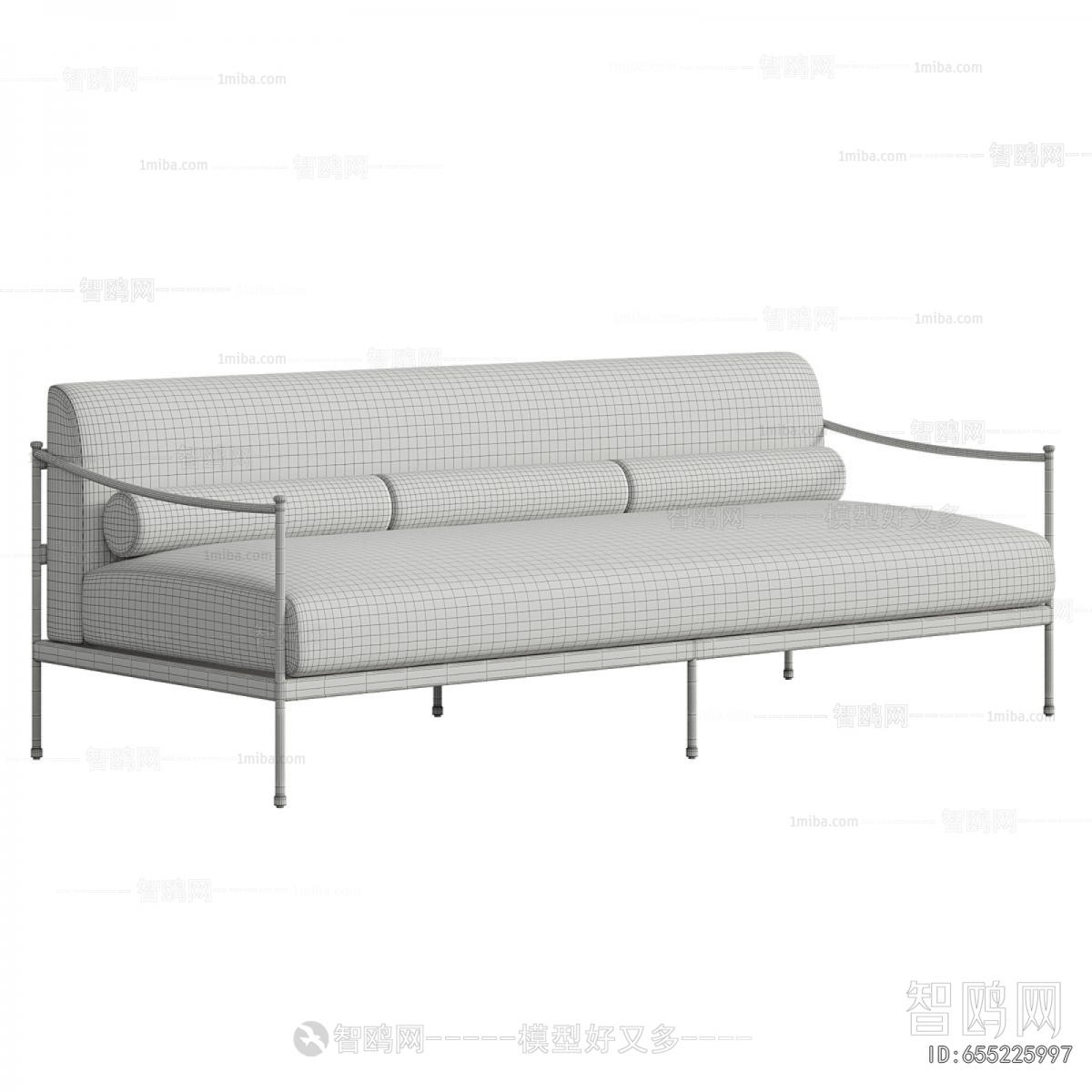 Modern Three-seat Sofa