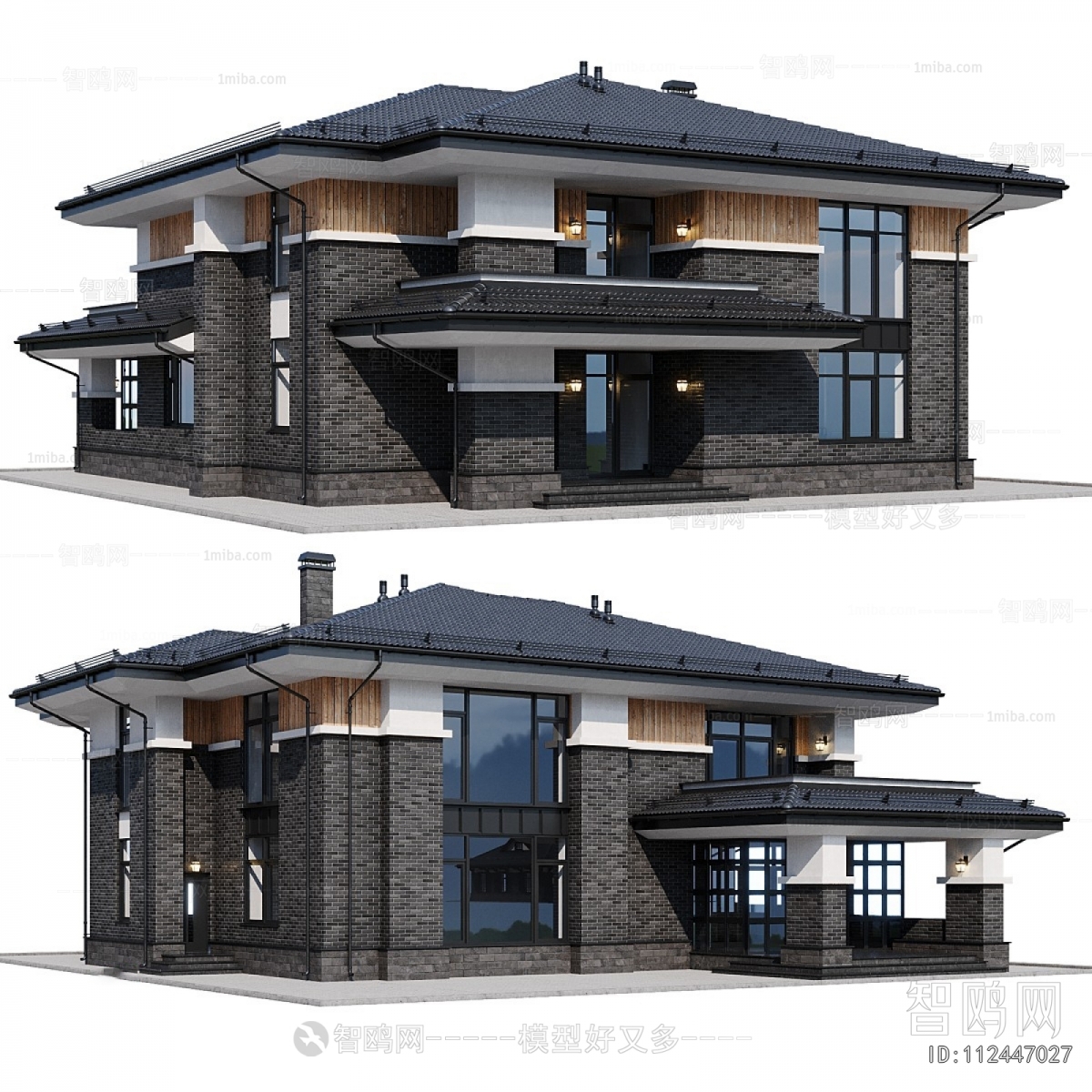 Simple European Style Detached Villa