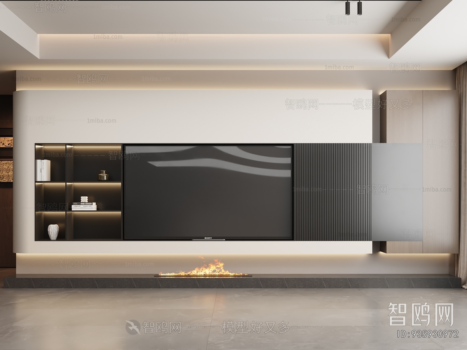 Modern TV Wall