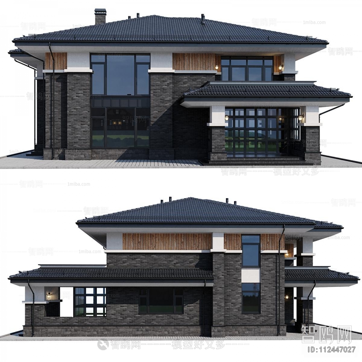 Simple European Style Detached Villa