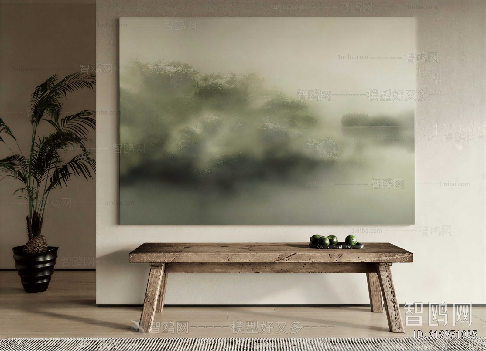 Wabi-sabi Style Painting