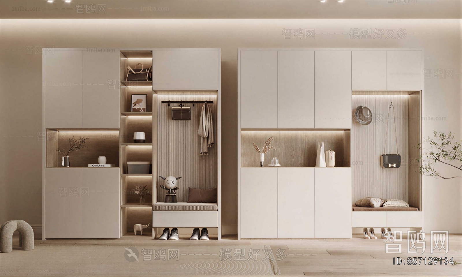 Modern Shoe Cabinet