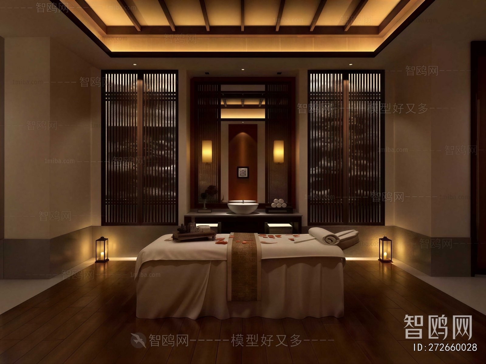 New Chinese Style Beauty/foot Bath Spa/ Bath Center