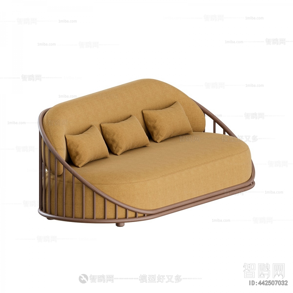 Modern Three-seat Sofa