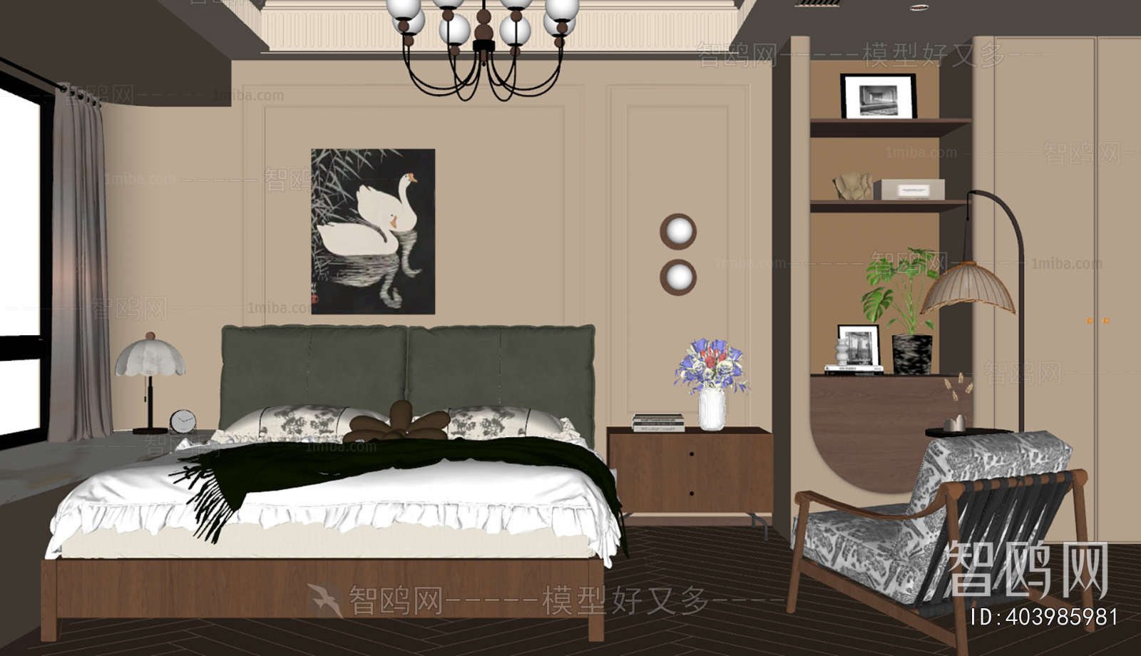 French Style Bedroom