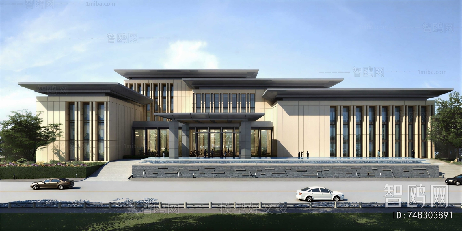 Modern Building Appearance