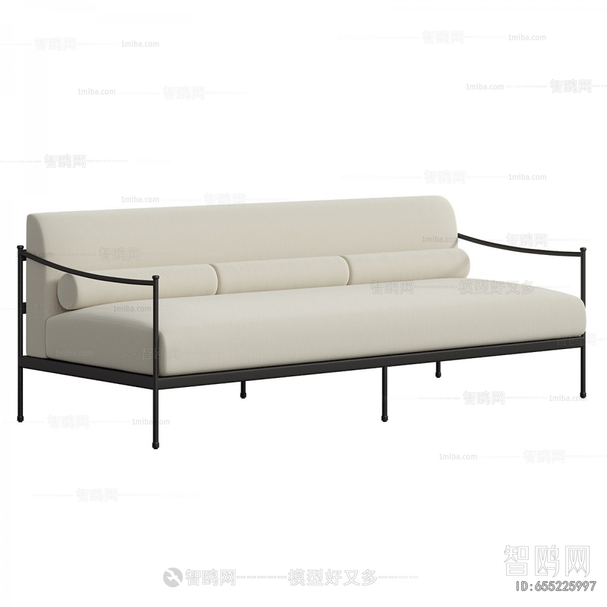 Modern Three-seat Sofa