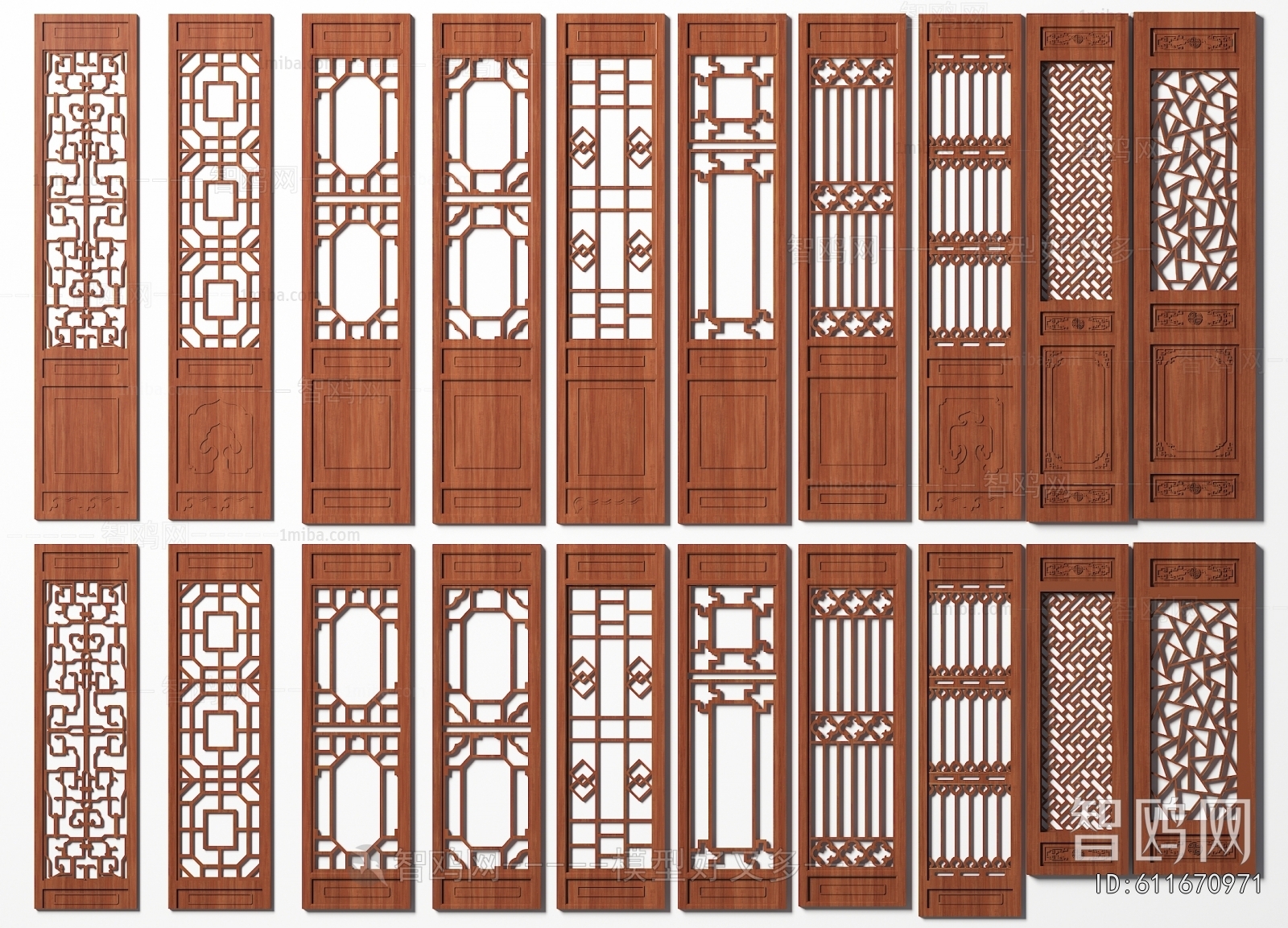 New Chinese Style Chinese Style Door
