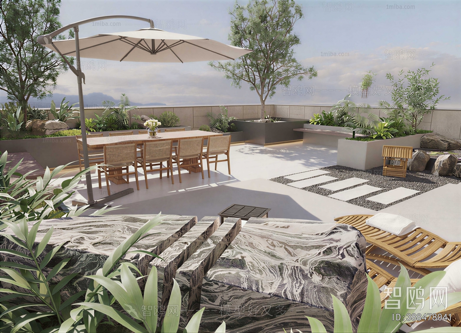 Modern Terrace
