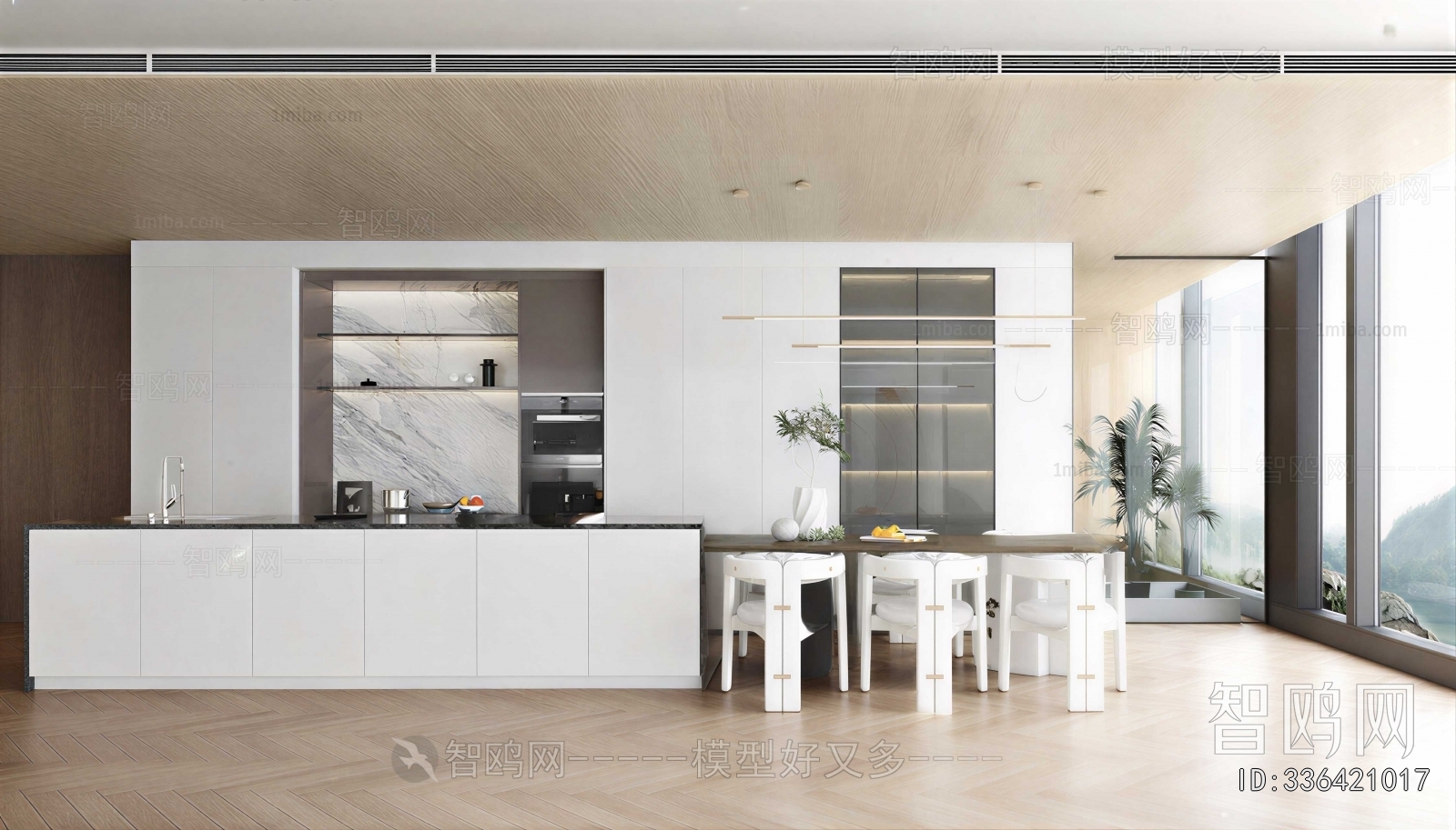 Modern The Kitchen
