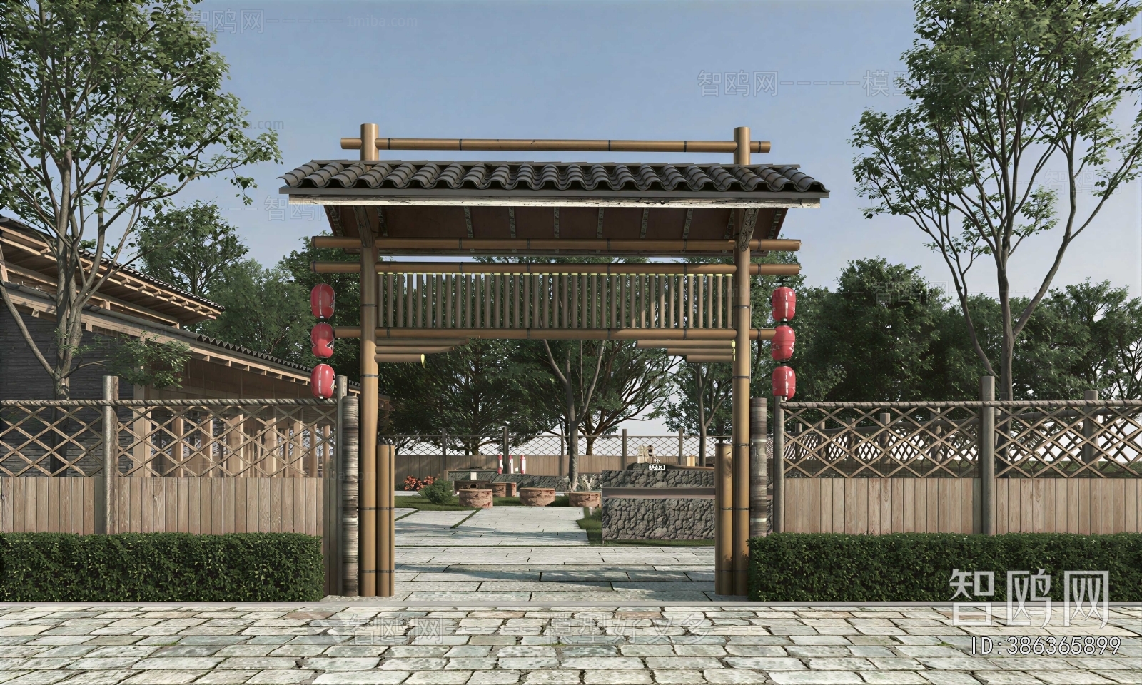 New Chinese Style Door